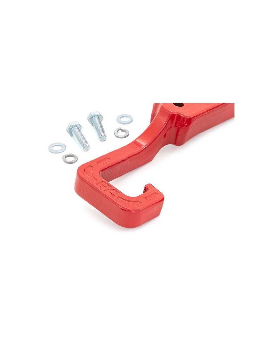 Ковані буксирувальні гаки red передні Rough Country