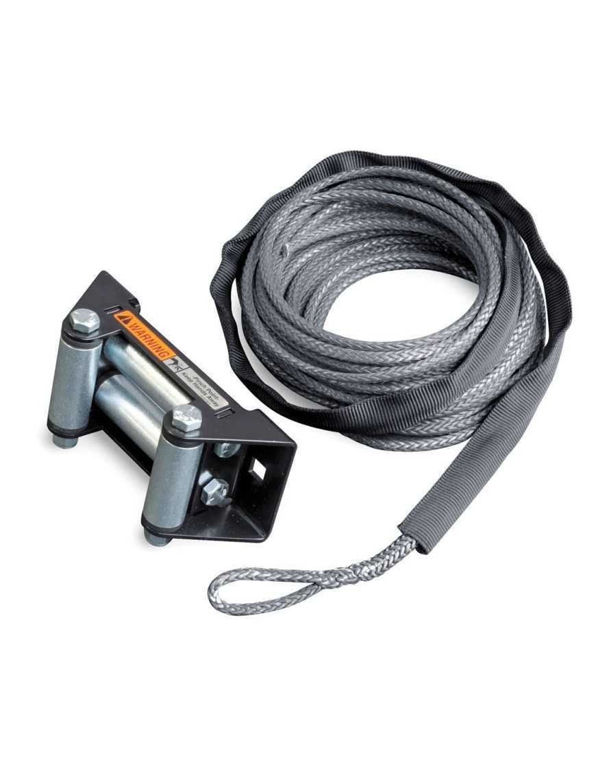 WARN Комплект синтетичного троса з роликовим напрямним