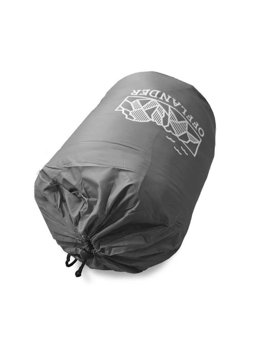 М'який кемпінговий плед OFFLANDER сірий 200 x 140