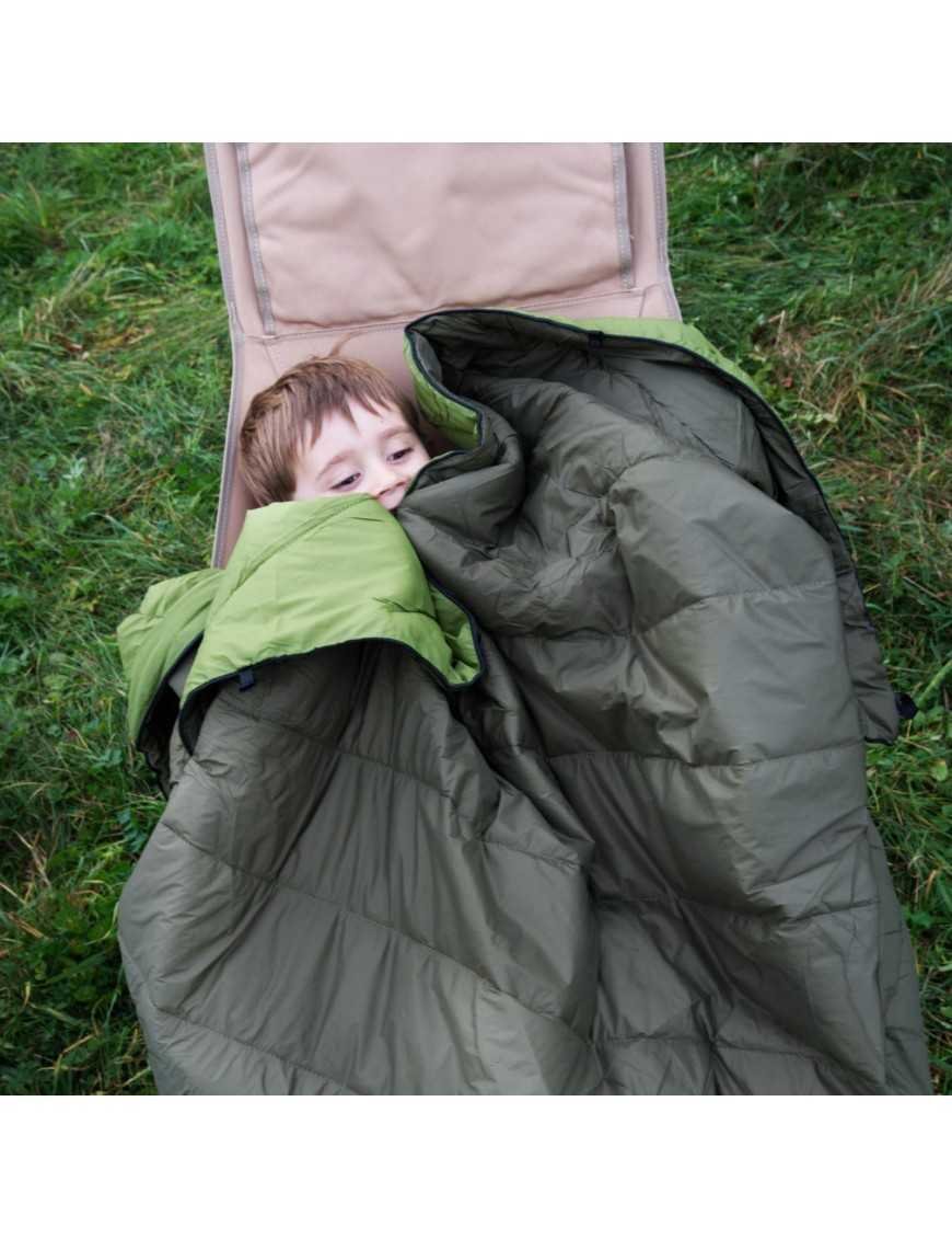 Водонепроникний кемпінговий плед OFFLANDER зелений 200 x 140