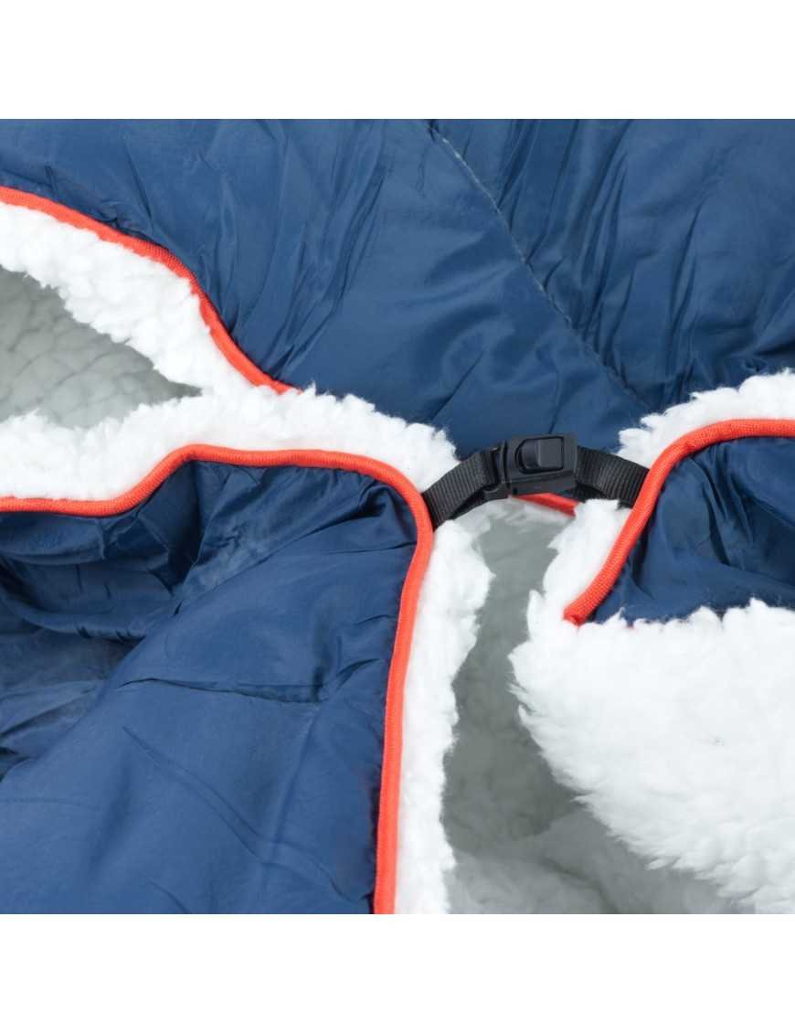 М'яка туристична ковдра-плед OFFLANDER темно-синя 200 x 140