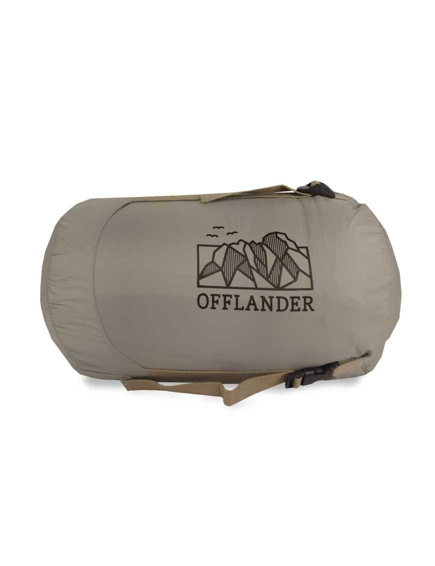 Утеплене водонепроникне кемпінгове пончо OFFLANDER KHAKI