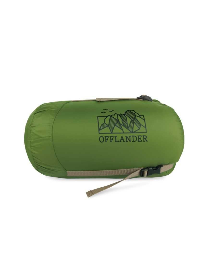 Тепле водонепроникне кемпінгове пончо OFFLANDER зелене