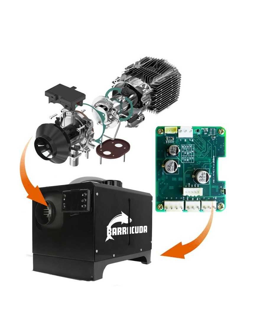 Масляний обігрівач для даху намету Barracuda 8kW WF5008B