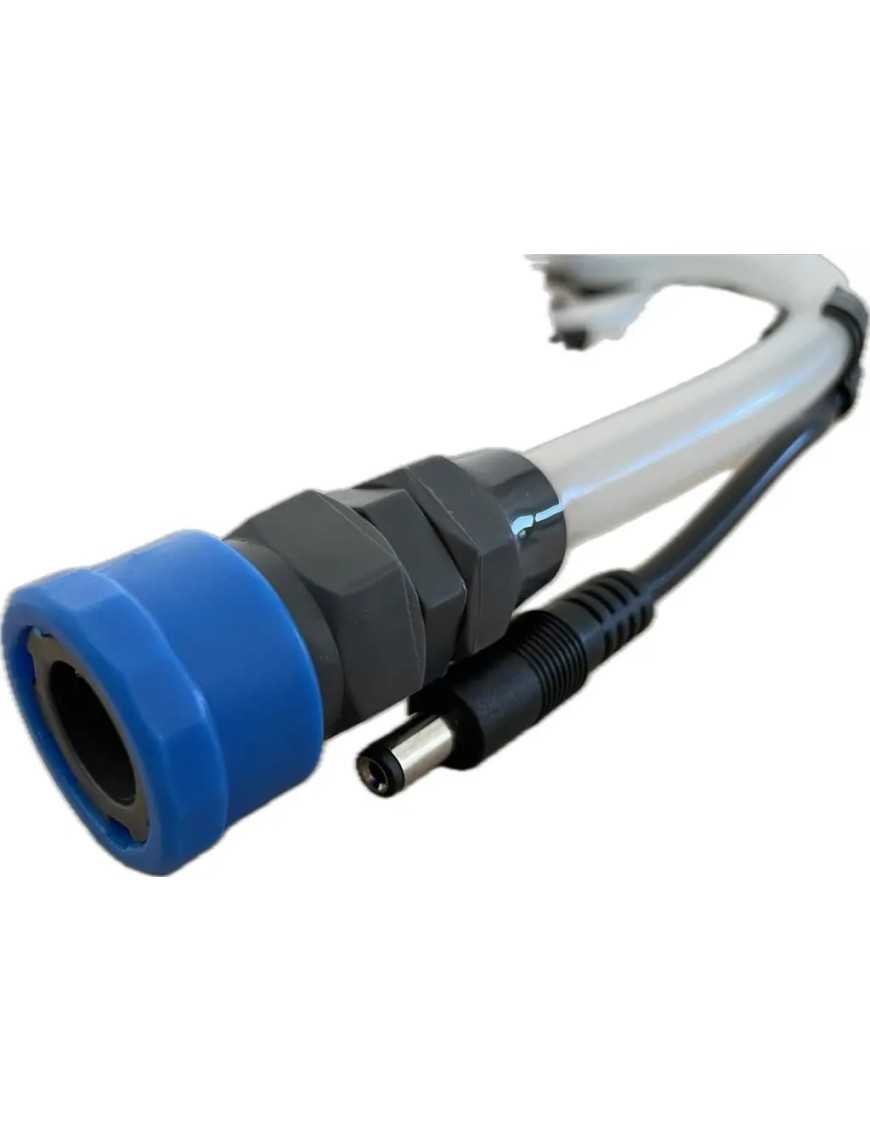 Проточний переносний газовий водонагрівач з душем та редуктором