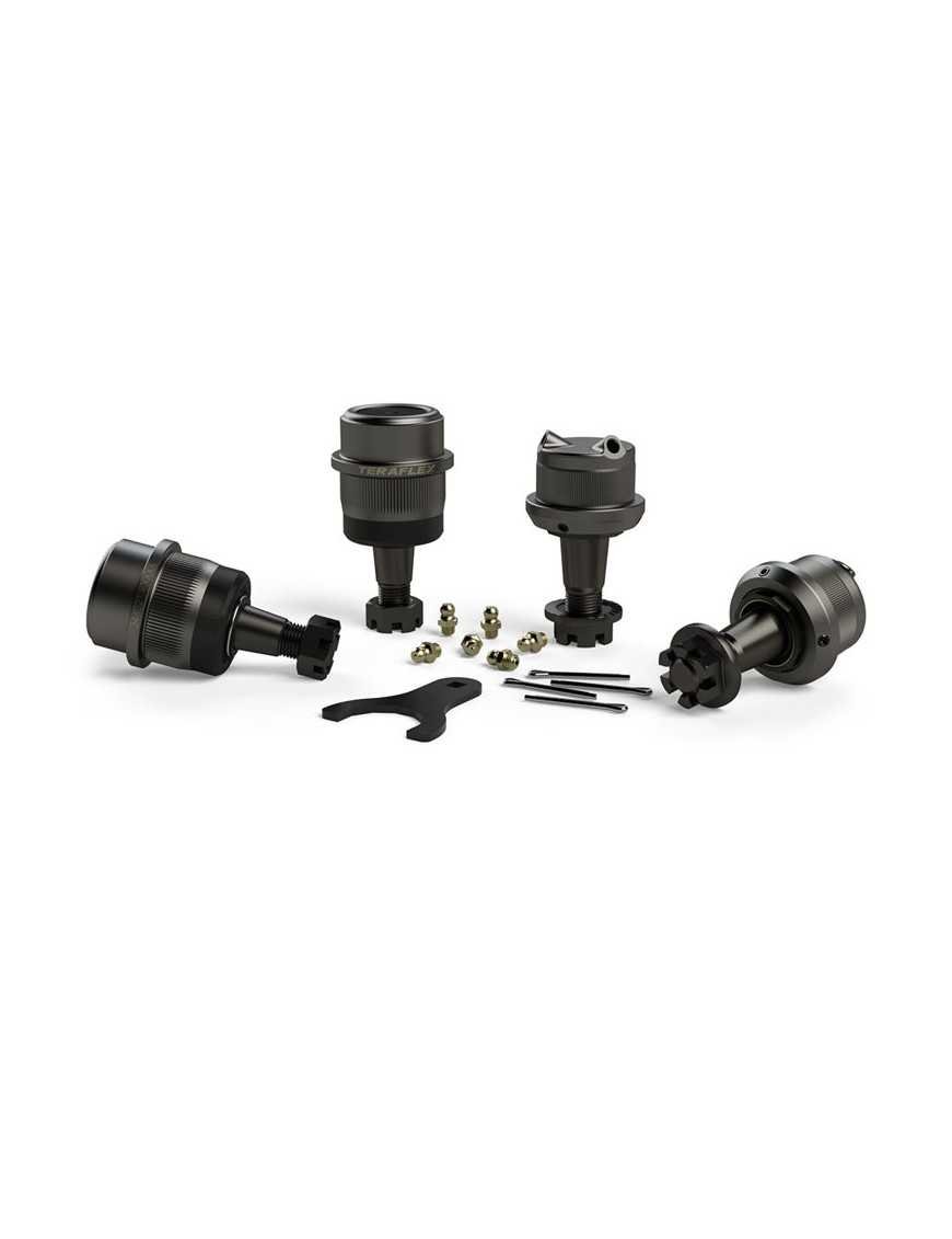 Комплект посилених шарнірів розвороту моста TeraFlex з зубчастою обробкою