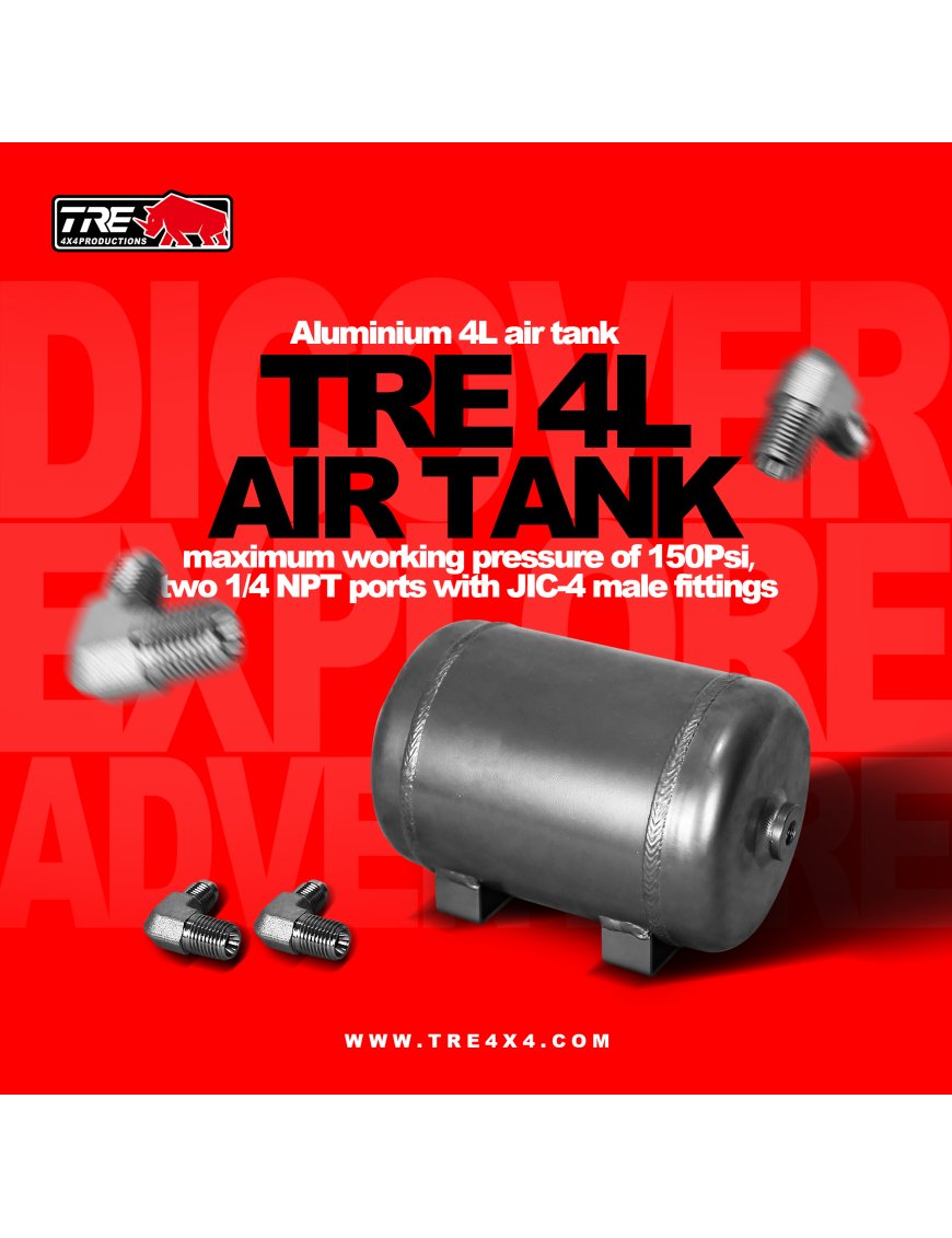 Алюмінієвий повітряний ресивер для компресорів 4L