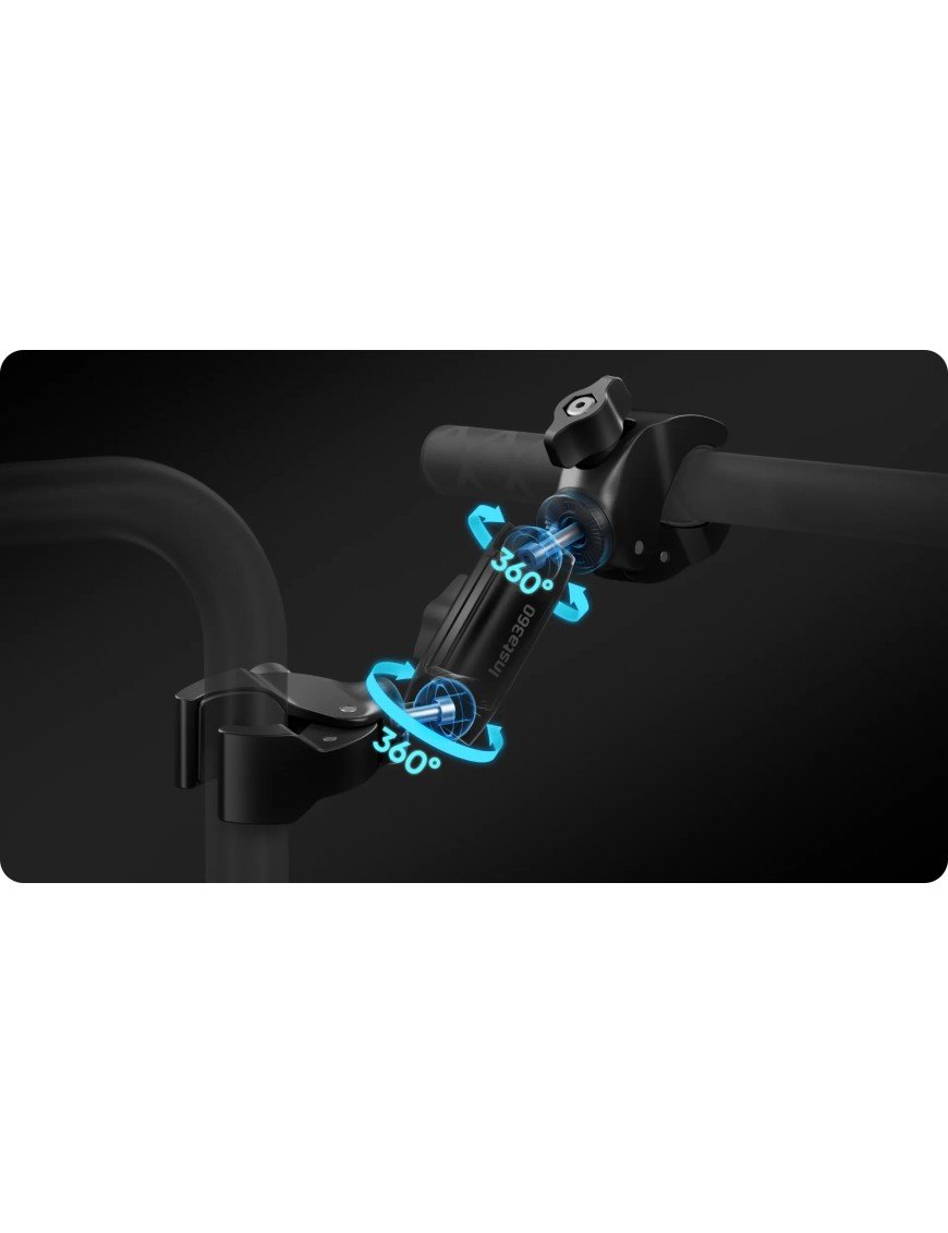 Кріплення для мотоциклетної селфі-палки Insta360 - тримач для Insta360