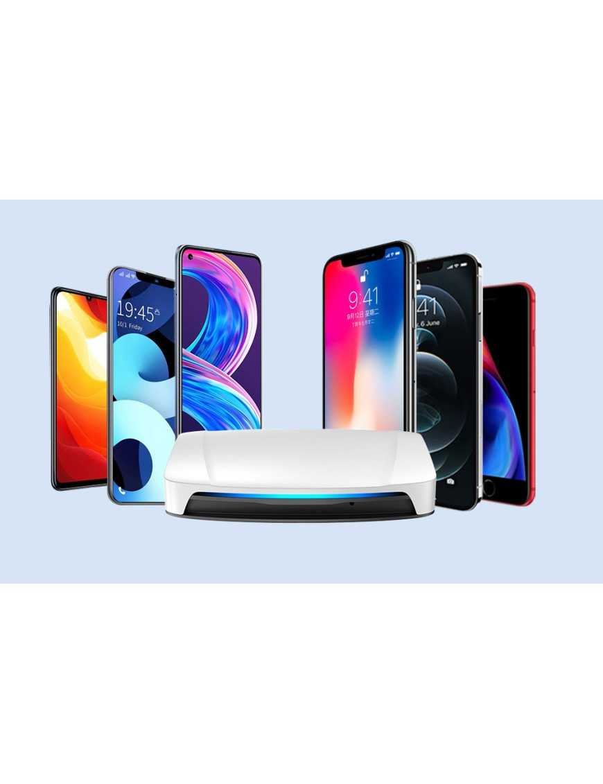 Бездротовий адаптер Carlinkit CPC200-Tbox UHD Carplay/Android (білий)