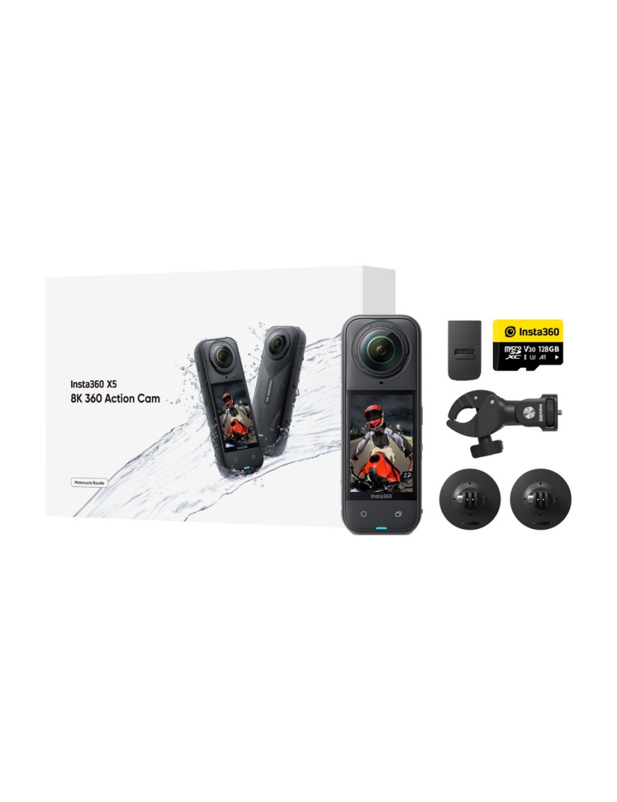 Мотоциклетний комплект Insta360 X5 X502 камера 360
