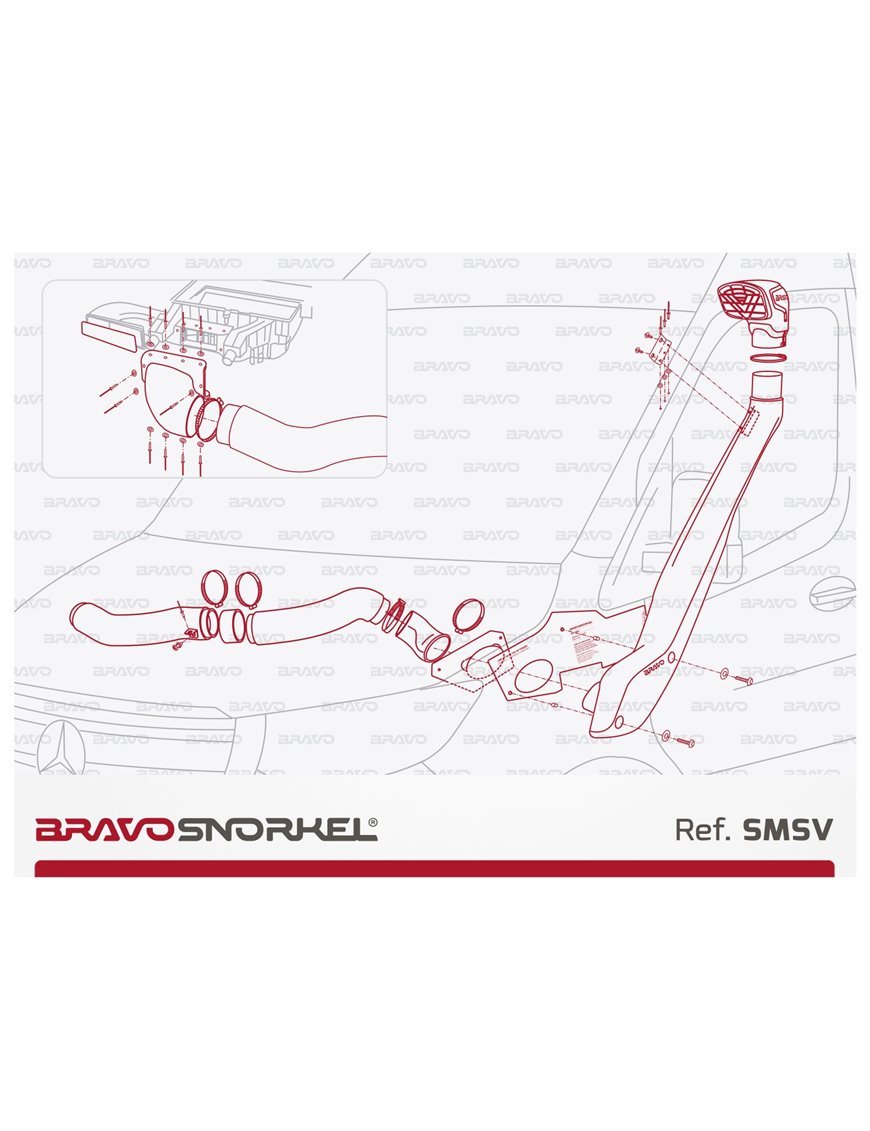 Шноркель MERCEDES SPRINTER W907 | 910 2.0