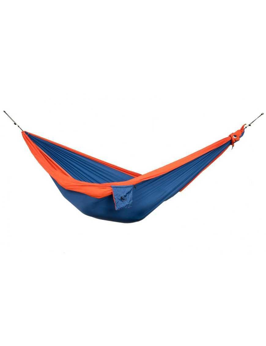 Подвійний гамак royal blue/orange Tickettothemoon