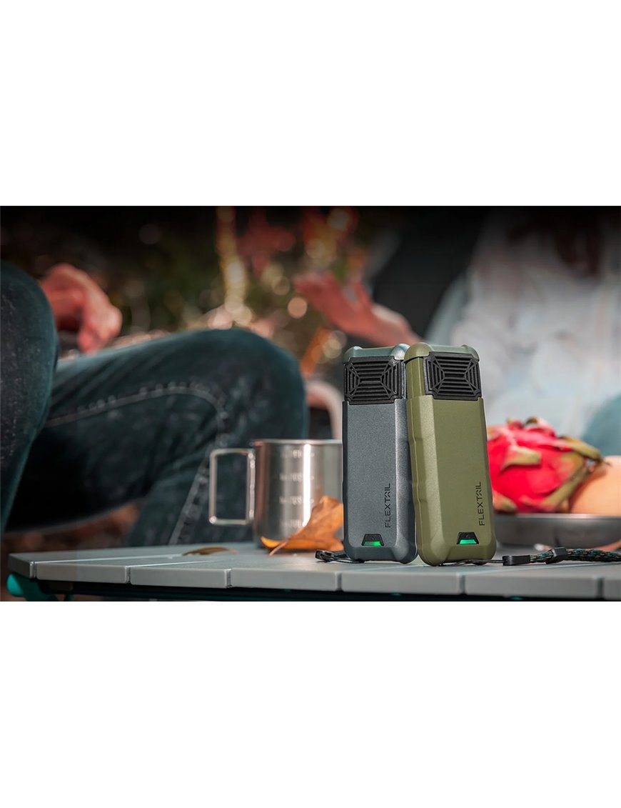 Портативний відлякувач комарів 2в1 Flextail Max Repel S (сірий)