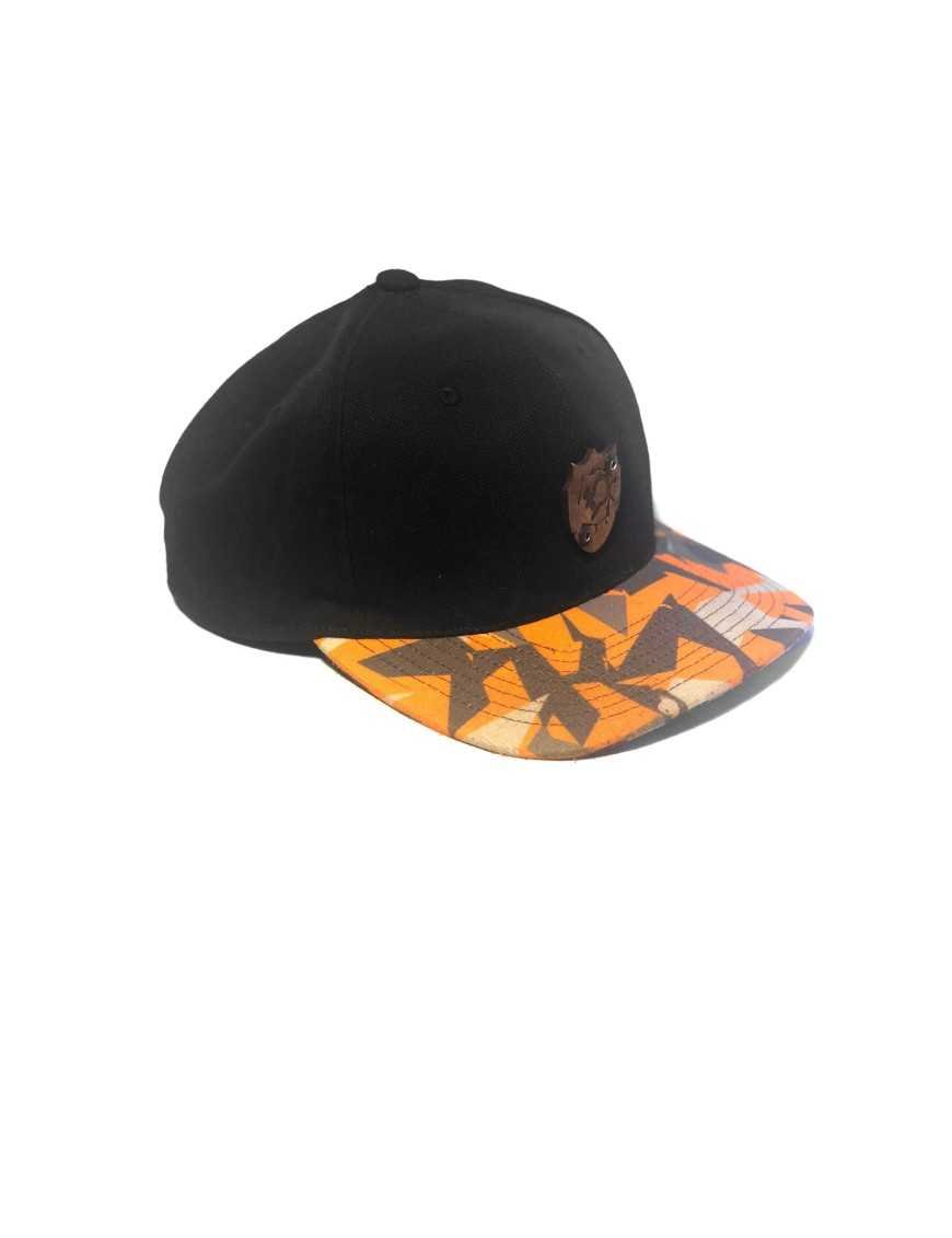 Кепка SnapBack з козирком Orange Camo