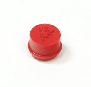 Заглушка карбюратора SIMSON BVF 16N3 (гвинти регулювання холостого ходу) червона