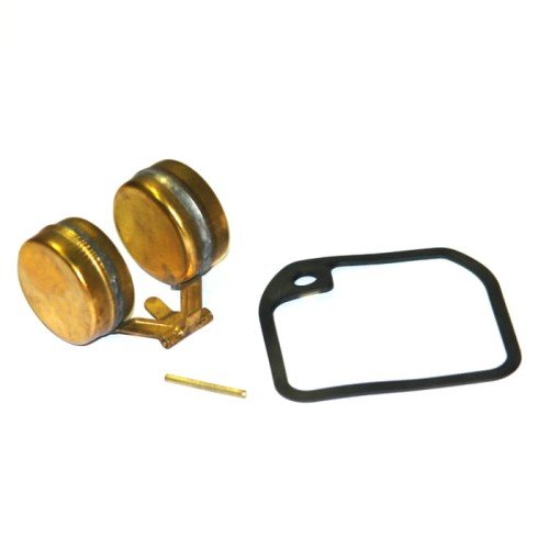 Поплавок карбюратора SIMSON BVF 16N1, 16N3, 19N + штир + прокладка /TAJ/