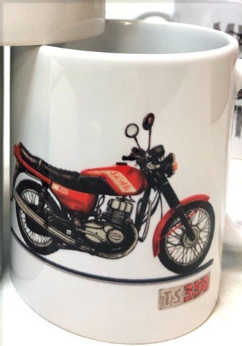 Кружка JAWA TS 350 червона