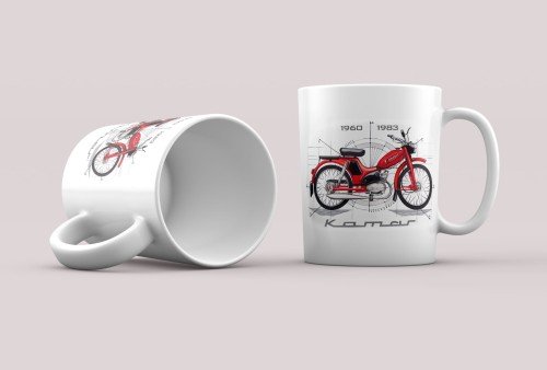 Червона кружка KOMAR