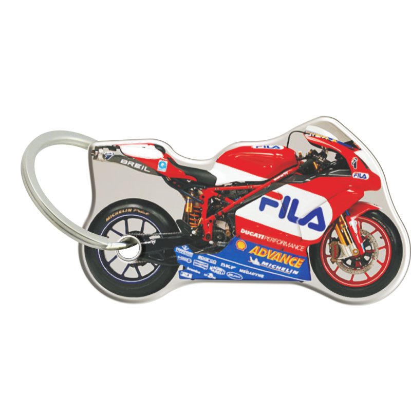 Двосторонній об’ємний брелок для ключів Ducati 999 superbike ONEDESIGN