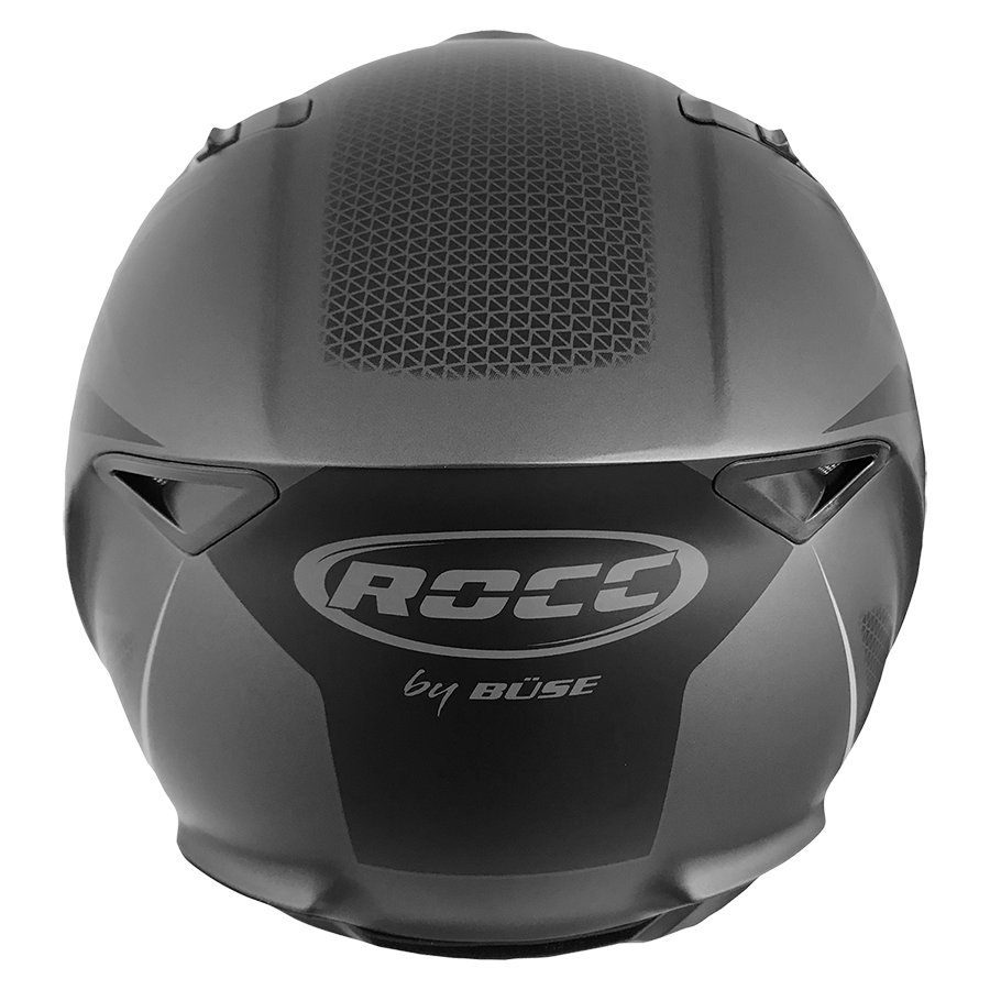 Мотошолом ROCC 981 сірий