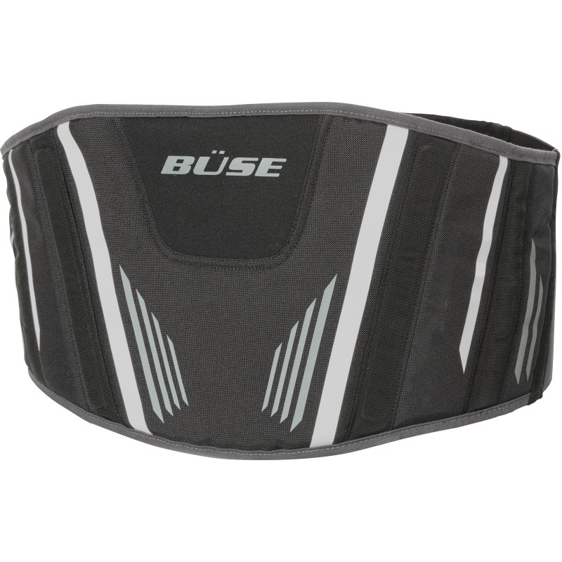 Пояс для нирок BUSE Rider чорний/світло-сірий