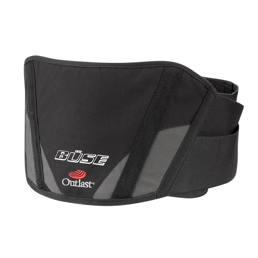 Пояс для нирок BUSE Outlast чорний-сірий