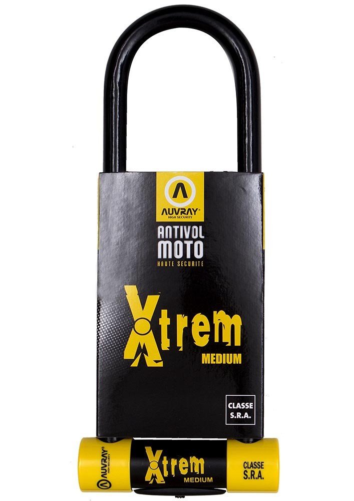 Замок U-LOCK AUVRAY XTREM MEDIUM - штир 18мм, 85мм x 310мм (клас S.R.A.)