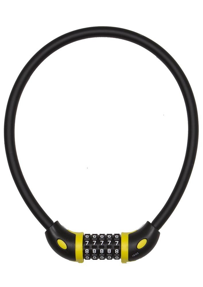 Сталевий трос із кодовим замком AUVRAY COMBI 65 – довжина 65 см, діаметр 12 мм