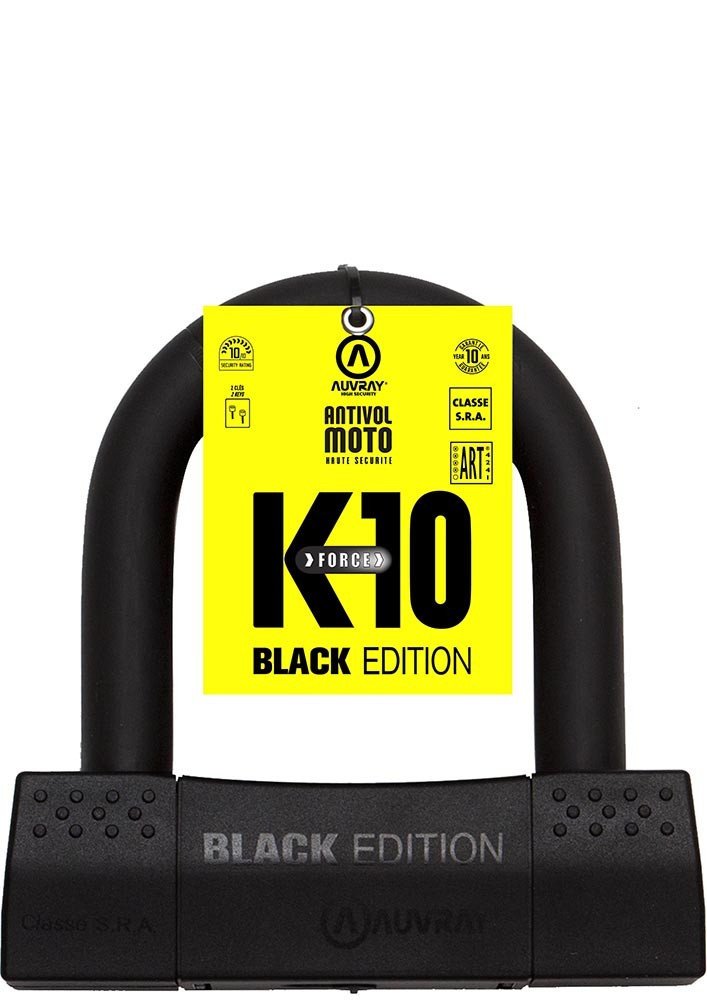 Замок U-LOCK AUVRAY BLACK EDITION - 85X100 (клас S.R.A.)