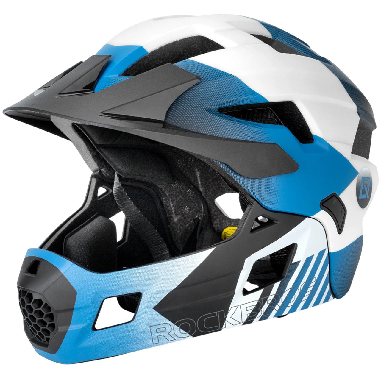 Дитячий шолом з знімним захистом підборіддя FULL FACE для бездоріжжя Rockbros TS-61