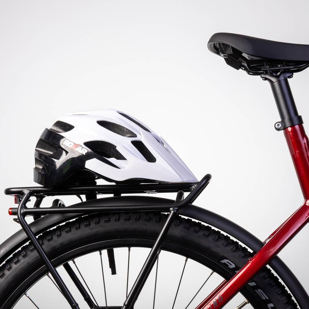 Велошолом ROXAR MTB білий чорний