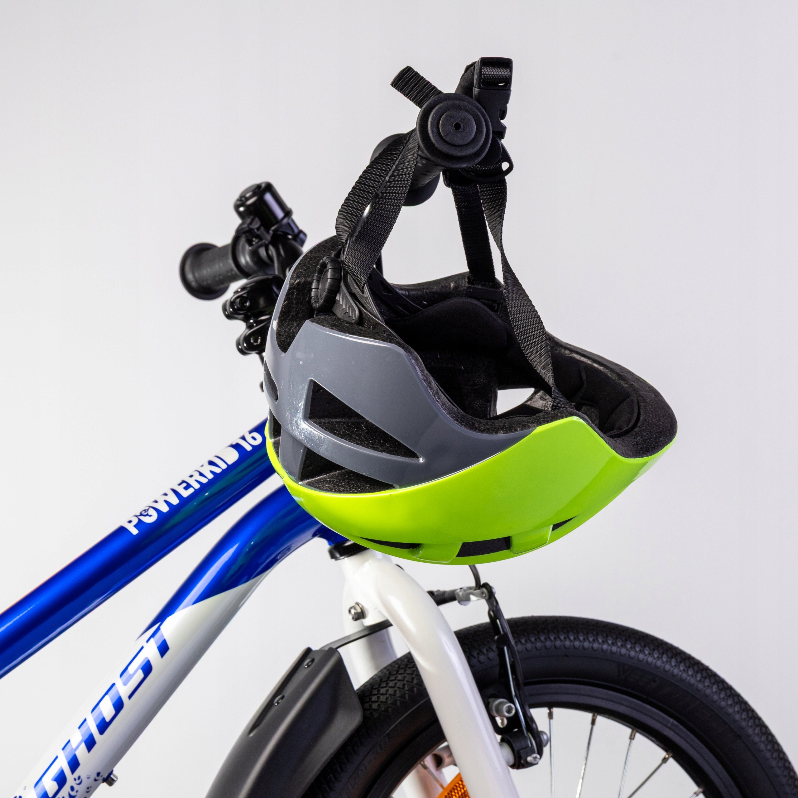 Дитячий велосипедний шолом ROXAR KID жовтий флуо S 48-52 см