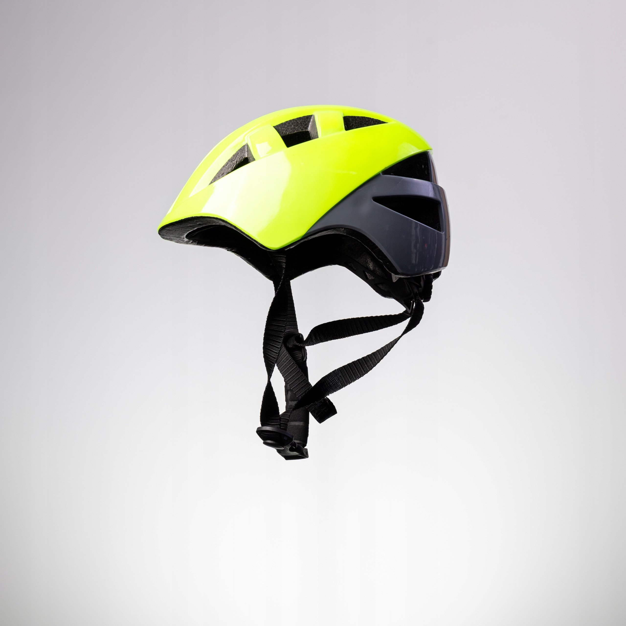 Дитячий велосипедний шолом ROXAR KID жовтий флуо S 48-52 см