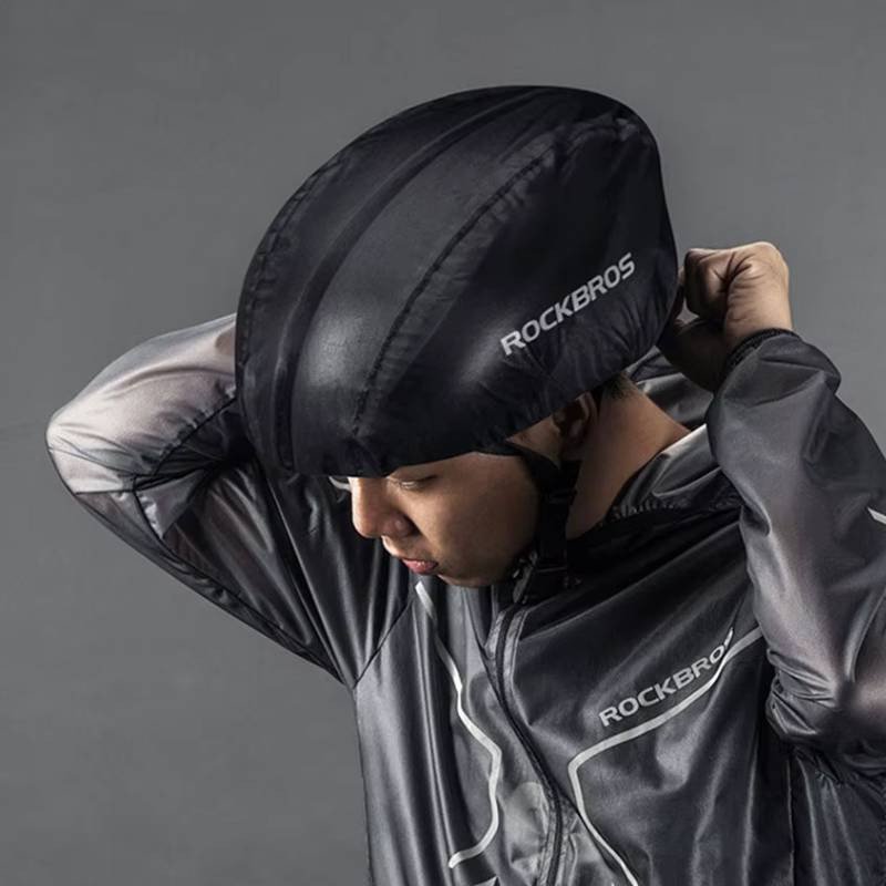 Дощовий чохол на шолом Rockbros YPP017BK чорний