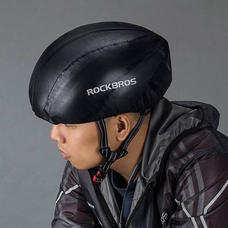 Дощовий чохол на шолом Rockbros YPP017BK чорний