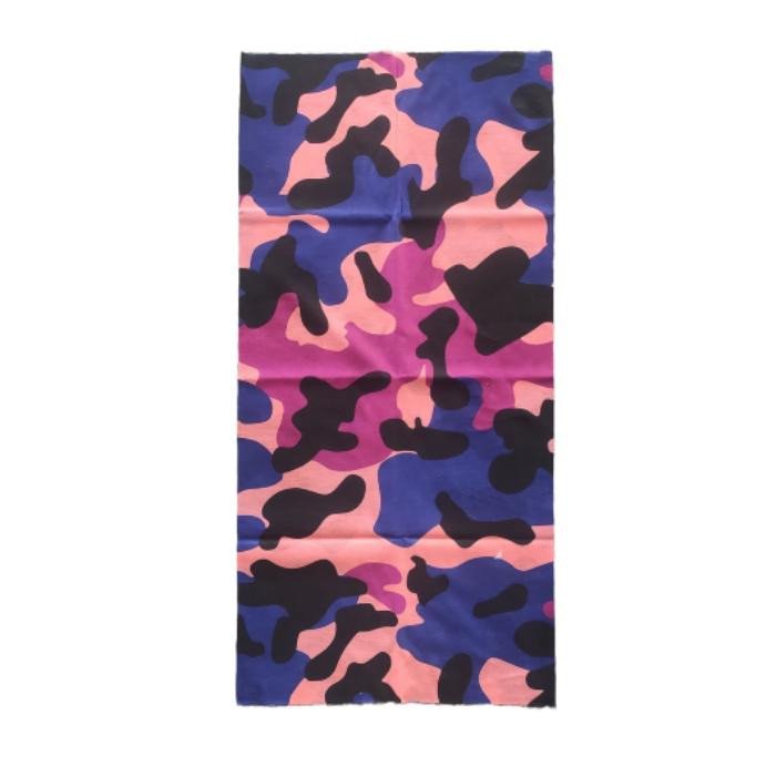 Багатофункціональна балаклава-маска ROXAR, універсальна, камуфляж фіолетовий