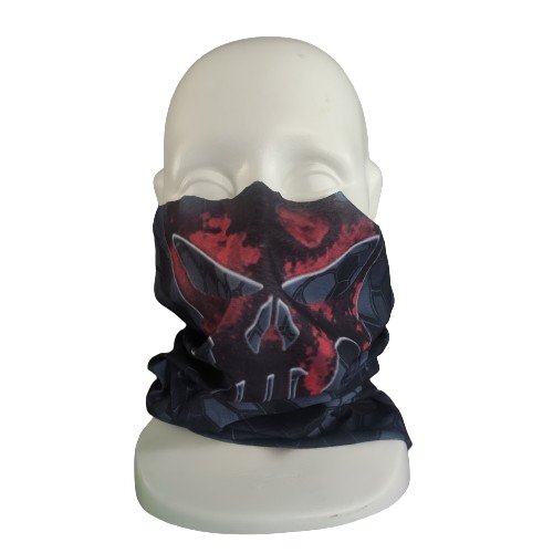 Багатофункціональна баф-маска ROXAR на обличчя, універсальний розмір, череп