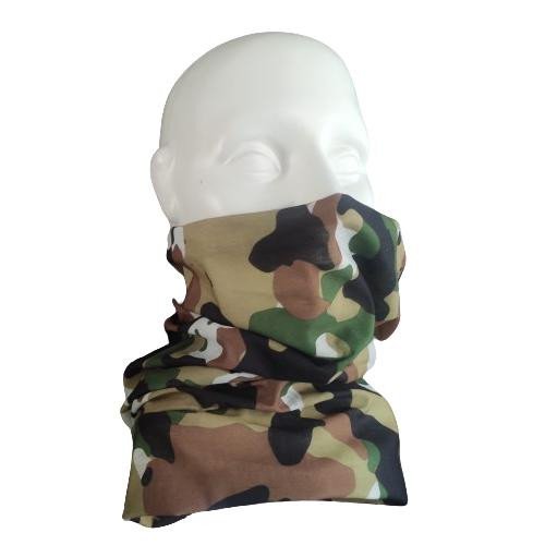 Багатофункціональна баф-маска ROXAR на обличчя, універсальний розмір, камуфляж/білий