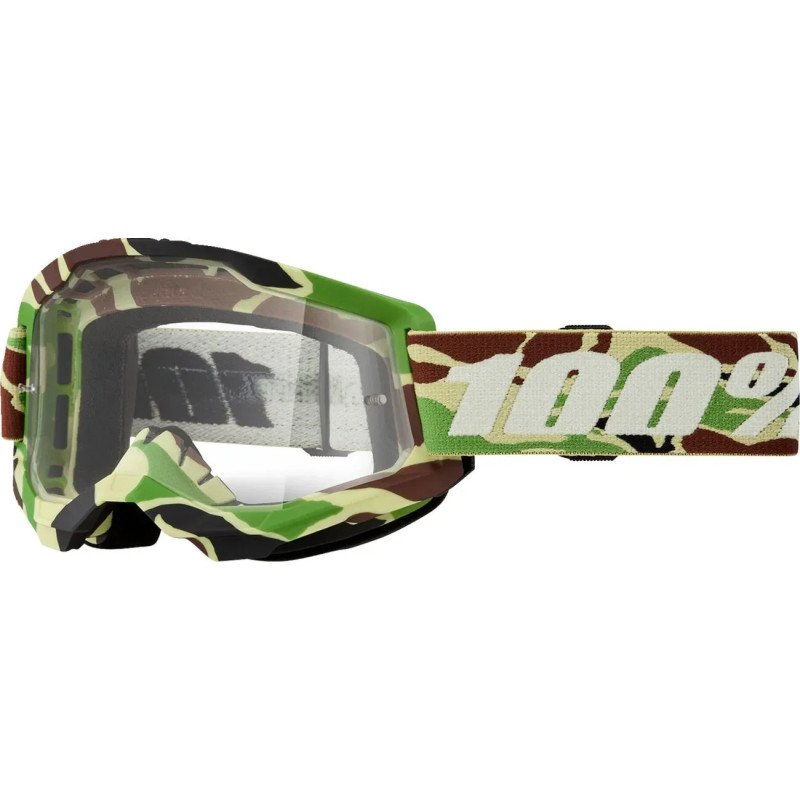 Мотокросові велосипедні окуляри MTB ATV STRATA 2 WAR CAMO - 100% прозорі