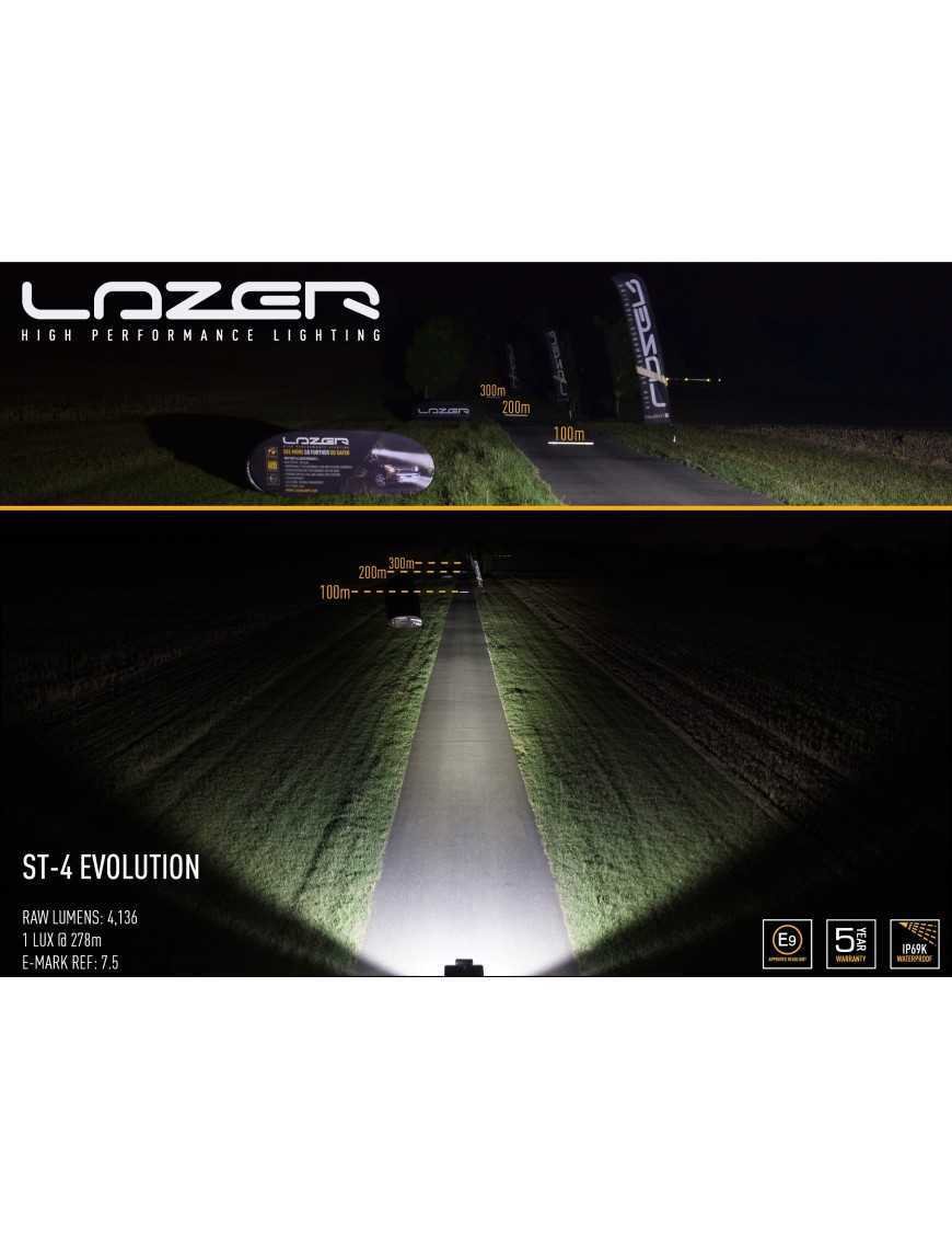 LAZER ST4 Evolution - чорний