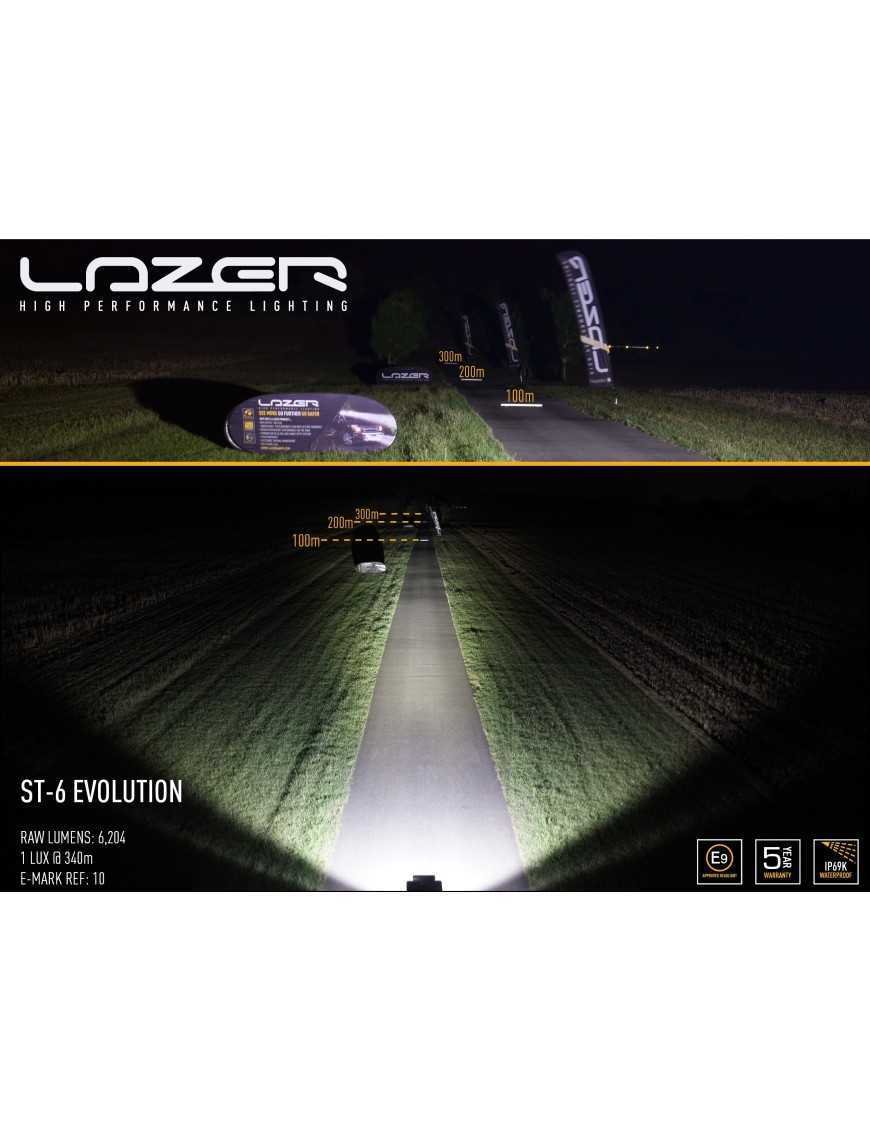 LAZER ST6 Evolution - чорний