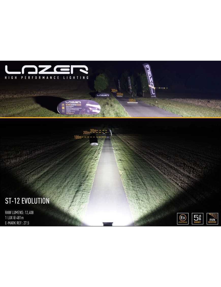 LAZER ST12 Evolution - чорний