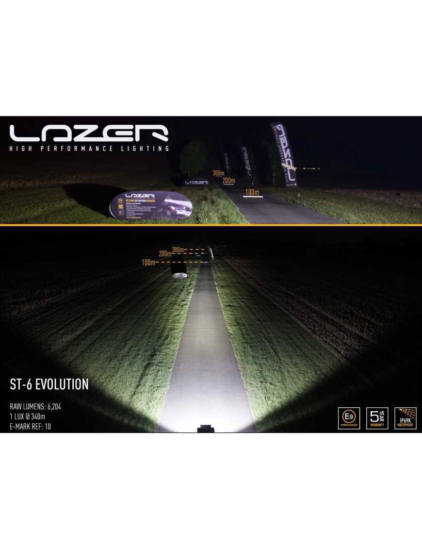 LAZER ST6 Evolution - чорний