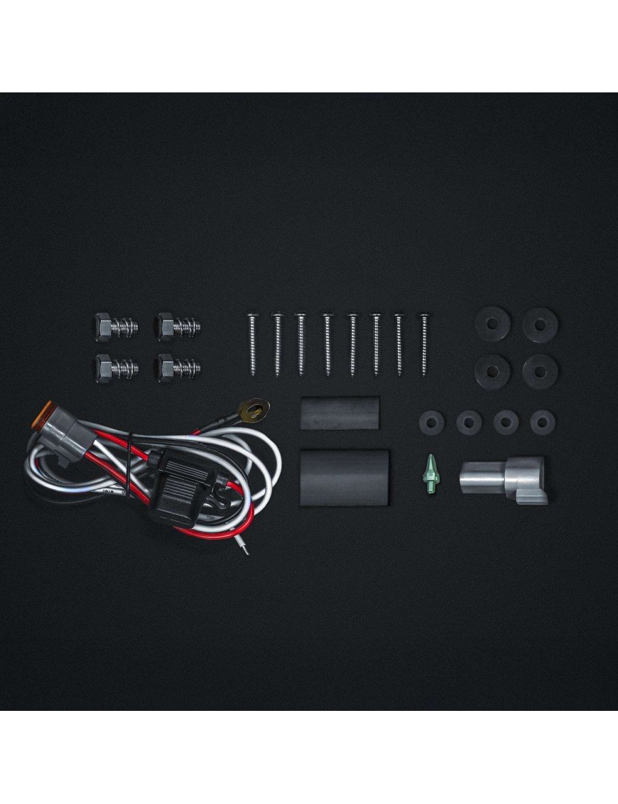 Рамка для номерного знака з LED панеллю Strands NUUK E-LINE BLACK LED BAR 20″ 809445