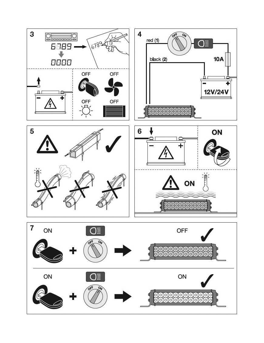 Світлодіодна балка Osram Lightbar VX250-CB 2100лм 30Вт 30x8x6см панель