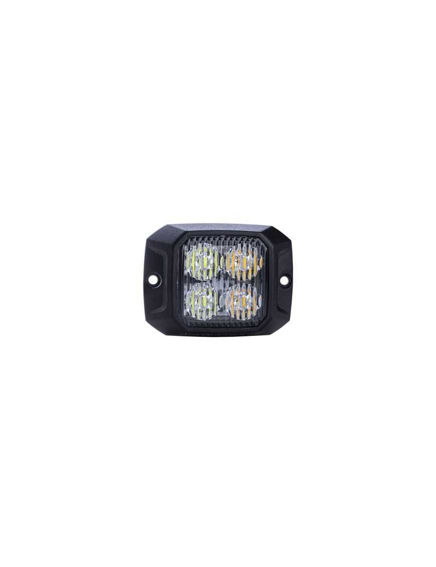 Світлодіодна лампа STRANDS 4 LED, ДВОКОЛЬОРОВА БІЛА БУРШТИНОВА, 10-32V DC, IP67