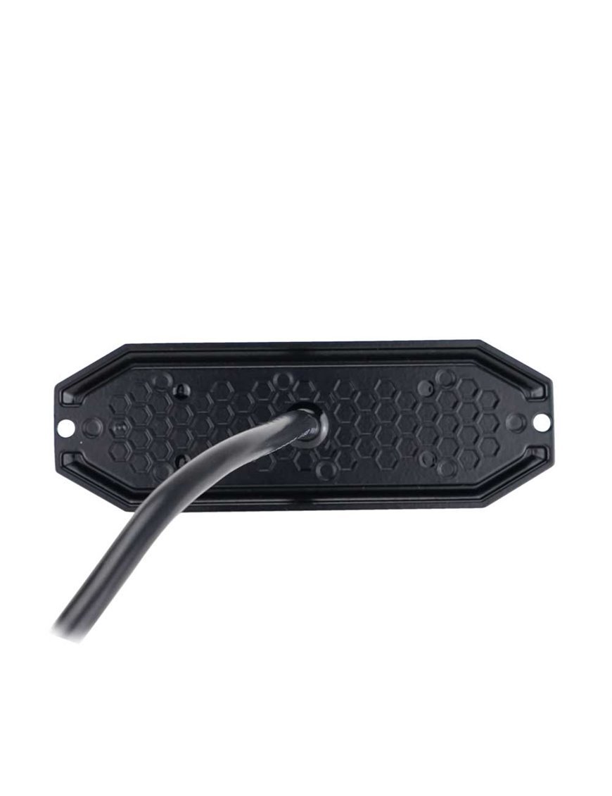 Світлодіодна фара STRANDS LIGHTHEAD 12 LED 12-24V DC 20W ЖОВТИЙ & БІЛИЙ СВІТЛОДІОД ПРОЗОРА ЛІНЗА