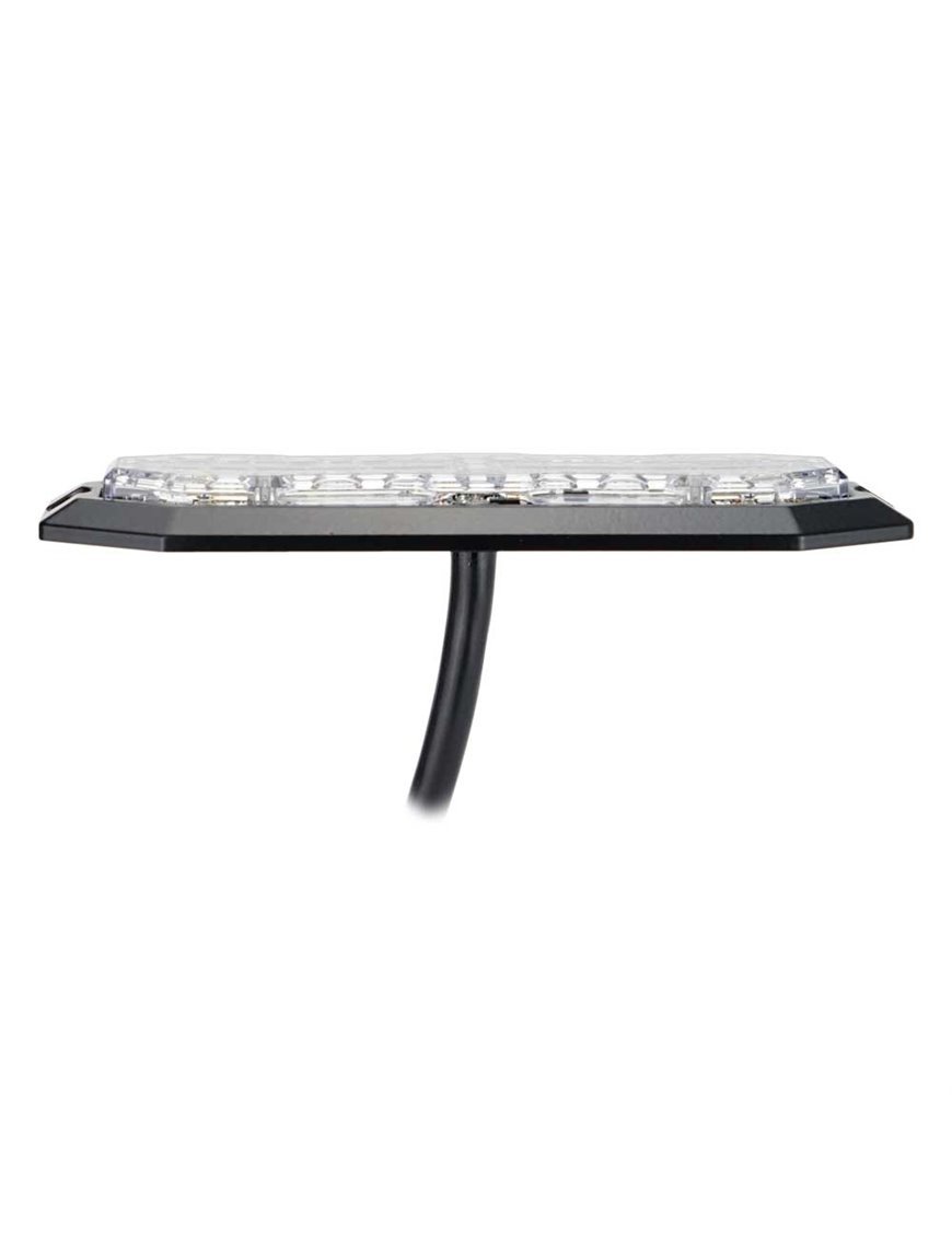 Світлодіодна фара STRANDS LIGHTHEAD 12 LED 12-24V DC 20W ЖОВТИЙ & БІЛИЙ СВІТЛОДІОД ПРОЗОРА ЛІНЗА