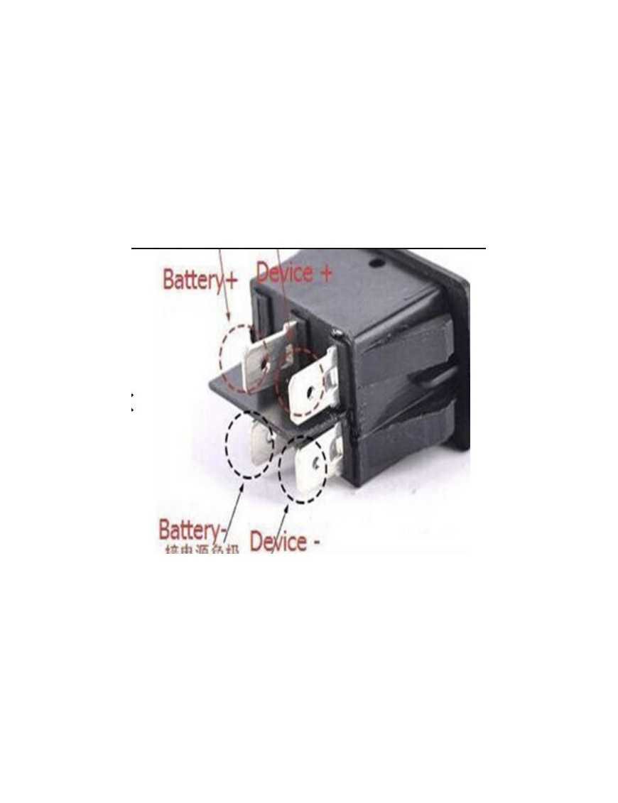 Перемикач типу carling різні кольори