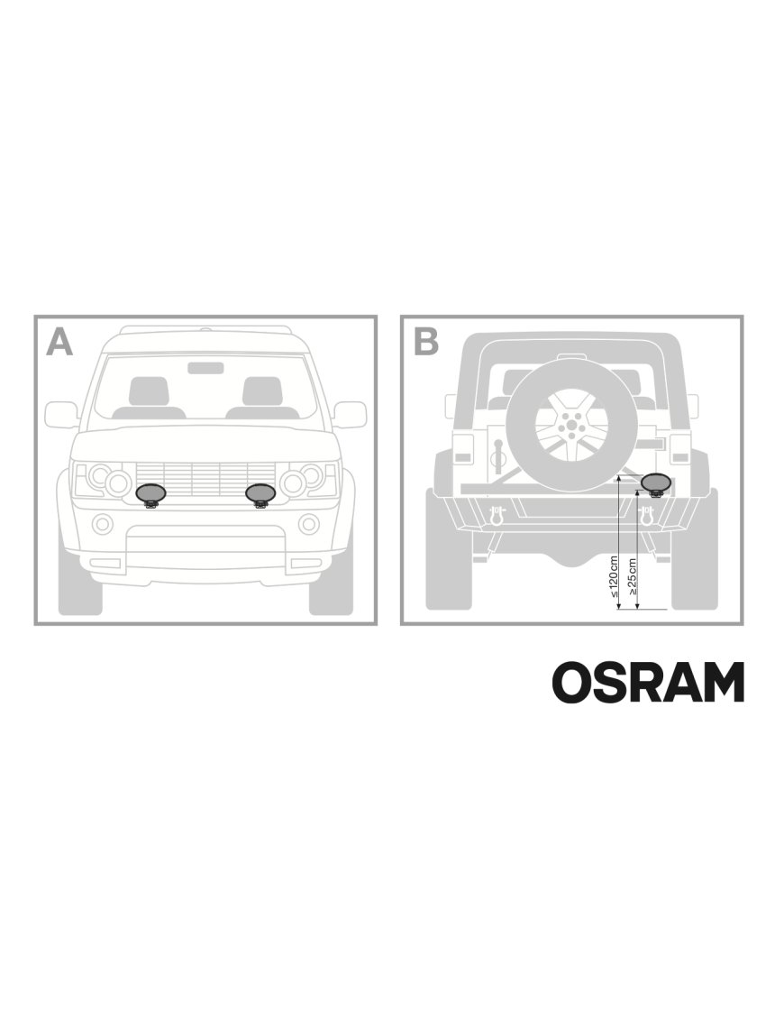 Овальна робоча LED лампа OSRAM Oval WL VX150-WD